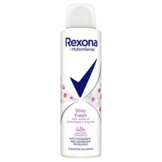 Антиперспирант-аэрозоль Rexona Свежесть белых цветов и личи, 150 мл